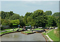 Paired locks No 52 near Lawton-gate, Cheshire