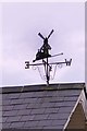 Windmill weather vane