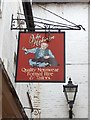 Shop sign on Chain Lane, Newark