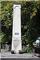 War memorial near Moseley Lock