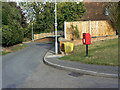 Back Lane, Cropwell Butler postbox ref NG12 263