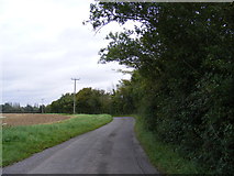 TM2958 : Hacheston Road, Easton by Geographer