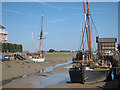 Sailing barges at Standard Quay