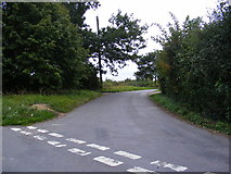 TM2260 : Framsden Road, Cretingham by Geographer