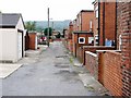 Back lane, Lister Terrace, Wolsingham