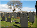 SH5539 : Cemetery on north side of Moel-y-Gest by Trevor Littlewood