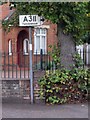 Pre-Worboys road sign