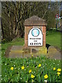 NT9260 : Village sign, Ayton by Maigheach-gheal