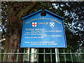 Parish Church of St Andrew, Lamesley, Sign