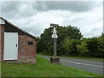 TQ3919 : Chailey village sign by Dave Spicer