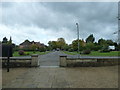 Looking from St Michael & All Angels towards Warwick Road