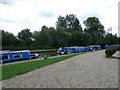 Canal boats by the Wyvern Shipping Company HQ