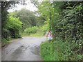 Road junction at Wern-y-Glyn