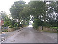 Knott Lane - viewed from Woodlands Drive