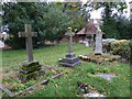 Holy Trinity, Drayton Parslow- crosses