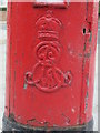 Edward VII postbox, Staverton Road / Brondesbury Park, NW2 - royal cipher