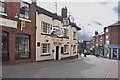 Stanley Street and The Valiant pub - Leek