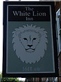 Sign for the White Lion