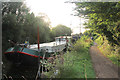 Boats Moored on River Medway, Allington Lock, Kent