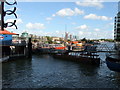 House Barges on the River Thames