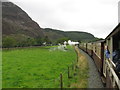 SH5555 : Welsh Highland Railway in Nant y Betws by Gareth James