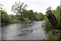 River Ure from its north bank