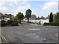 Spring Road crossed by Cateswell Road