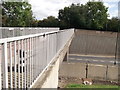 Footbridge over the A2 Rochester Way Relief Road