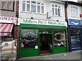Pie and mash shop in Belvedere village