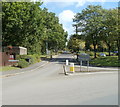 Road to County Hall and County Record Office, Croesyceiliog, Cwmbran