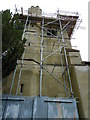 Repairs unddrway at St. Nicholas, Church End, Hockliffe