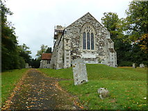 SP9626 : St. Nicholas, Church End, Hockliffe: church path (c) by Basher Eyre