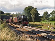 NY5539 : 'The Fellsman' steam excursion at Lazonby by Greg Fitchett