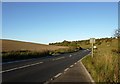 The A303 at the foot of Chaddenwick Hill