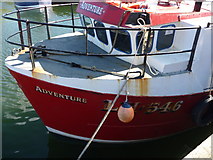 NT9464 : Leith Registered Fishing Boats : LH546 Adventure at Eyemouth Harbour by Richard West