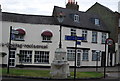 Water fountain and lamp standard, South St