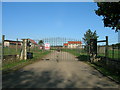 Farm entrance off Grange Lane