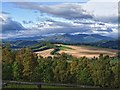 Comrie and Upper Strathearn from The Knock, Crieff