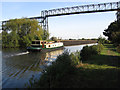 Kirk Sandall - barge at pipe bridge