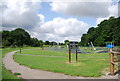 TQ5485 : Play area, Hacton Parkway by N Chadwick
