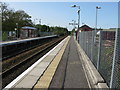 Gartcosh railway station, looking WNW