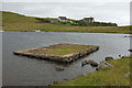 Platform in Loch Cheois