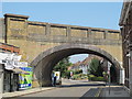 Underground bridge over Hoop Lane, NW11