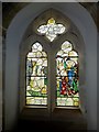 Inside St James the Great, Aston Abbotts- stained glass window 4