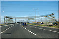 A13 passes under power lines under repair