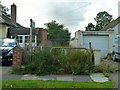 Blocked off footpath, The Grove