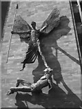SP3379 : St Michael's Victory Over The Devil by Keith Evans
