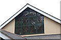 Stained glass in the hall