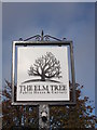 The Elm Tree, Pub Sign, Mottingham