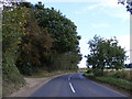 B1078 Orford Road & Entrance to The Old Rectory